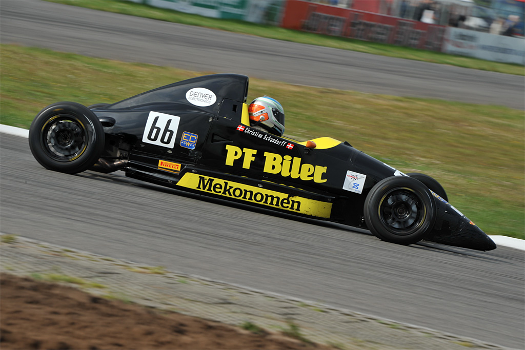 Christian Schandorff havde en uheldig weekend på Padborg Park